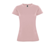 Sportshirt van piqué voor dames 150 g/m2 Roly kleur lichtroze