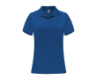 Sportieve polo van polyester piqué voor dames 150 g/m2 Roly kleur koningsblauw