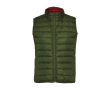 Isolerend vest van polyester met dons voor dames 290 g/m2 Roly kleur miliair groen