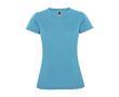 Sportshirt van piqué voor dames 150 g/m2 Roly kleur turkoois