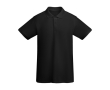 Poloshirt van 100% biologisch katoen piqué voor heren 210 g/m2 Roly kleur zwart