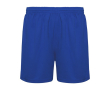 Sportieve korte broek van 100% polyester unisex 140 g/m2 Roly kleur koningsblauw