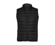 Isolerend vest van polyester met dons voor dames 290 g/m2 Roly kleur zwart