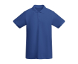 Poloshirt van 100% biologisch katoen piqué voor heren 210 g/m2 Roly kleur koningsblauw