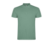 Poloshirt van katoen piqué voor heren met korte mouwen 200 g/m2 Roly kleur olijfgroen