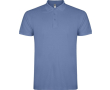 Poloshirt van katoen piqué voor heren met korte mouwen 200 g/m2 Roly kleur riviera blauw