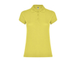 Poloshirt van 100% katoen piqué voor dames 200 g/m2 Roly kleur geel