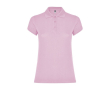 Poloshirt van 100% katoen piqué voor dames 200 g/m2 Roly kleur lichtroze