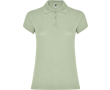 Poloshirt van 100% katoen piqué voor dames 200 g/m2 Roly kleur mist groen