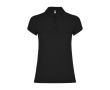 Poloshirt van 100% katoen piqué voor dames 200 g/m2 Roly kleur zwart