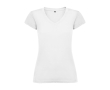 T-shirt van 100% katoen voor dames 155 g/m2 Roly kleur wit
