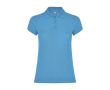 Poloshirt van 100% katoen piqué voor dames 200 g/m2 Roly kleur turkoois