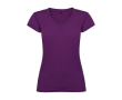 T-shirt van 100% katoen voor dames 155 g/m2 Roly kleur paars
