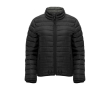 Gevoerde jas voor dames van 100% polyester 290 g/m2 Roly kleur zwart