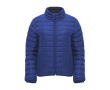 Gevoerde jas voor dames van 100% polyester 290 g/m2 Roly kleur electrisch blauw