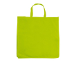 Grote non-woven boodschappentas in verschillende kleuren 75 g/m2 kleur limoen groen
