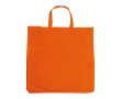 Grote non-woven boodschappentas in verschillende kleuren 75 g/m2 kleur oranje