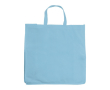 Grote non-woven boodschappentas in verschillende kleuren 75 g/m2 kleur lichtblauw
