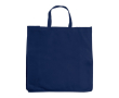 Grote non-woven boodschappentas in verschillende kleuren 75 g/m2 kleur donkerblauw