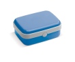 Harde plastic lunchbox met levendige kleurenontwerpen 1000ml kleur blauw