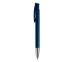 Matte kleurrijke plastic pen gemaakt in de EU kleur donkerblauw