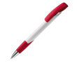 Pen bedrukken van plastic en metaal met kleurdetails kleur rood
