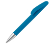 Gerecyclede ABS pen in matte kleuren kleur blauw