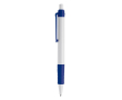 Pen van biologisch afbreekbaar materiaal met blauwe inkt kleur donkerblauw