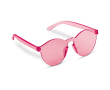 Retro stijl zonnebril in pastelkleuren UV400-bescherming kleur roze
