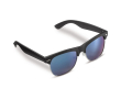 Zwarte zonnebril met zwarte frames UV400-bescherming kleur zwart