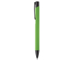 Aluminium pen met rubberen coating in verschillende kleuren kleur limoen groen