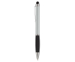 Draaipen in verschillende kleuren met stylus kleur zilver