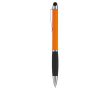 Draaipen in verschillende kleuren met stylus kleur oranje