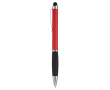Draaipen in verschillende kleuren met stylus kleur rood