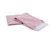Hammam handdoek van gerecycled katoen in effen kleur 150x90cm kleur rood
