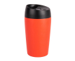 Unikleur take away beker compatibel met koffiemachines 240ml kleur rood