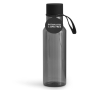BPA-vrije plastic fles in transparante kleuren 600ml kleur doorzichtig zwart