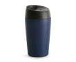 Take away beker met open-en-sluit knopfunctie 240ml kleur donkerblauw