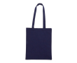 Kleurrijke canvas tas met OEKO-TEX certificering 280 g/m2 kleur donkerblauw
