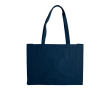 Kleurrijke katoenen tas met OEKO-TEX certificering 280 g/m2 kleur donkerblauw
