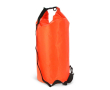 Waterdichte canvas tas in verschillende kleuren met capaciteit van 25L kleur oranje