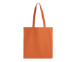 Kleurrijke katoenen tas met OEKO-TEX certificering 140 g/m2 kleur oranje