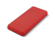 Powerbank met USB-A en type C poorten 10.000 mAh kleur rood