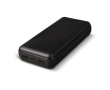 Powerbank met USB-A en type C poorten 16.000 mAh kleur zwart