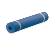 Yogamat van 4mm dikte met draagtas kleur donkerblauw