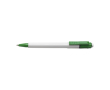 Balpen met witte houder en jumbo vulling kleur groen