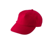 RPET pet met gespsluiting kleur rood