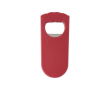 Vuistvormige flesopener kleur rood