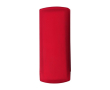 Kleurrijke koffer met pleisters kleur rood