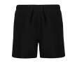 Zwemshort van polyester met zijzakken 100 g/m² Roly Direct Aqua kleur zwart
